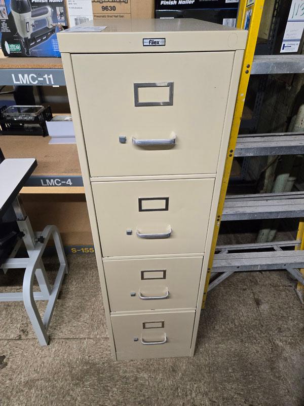METAL 4 DRAWER FILEX FILE CABINET