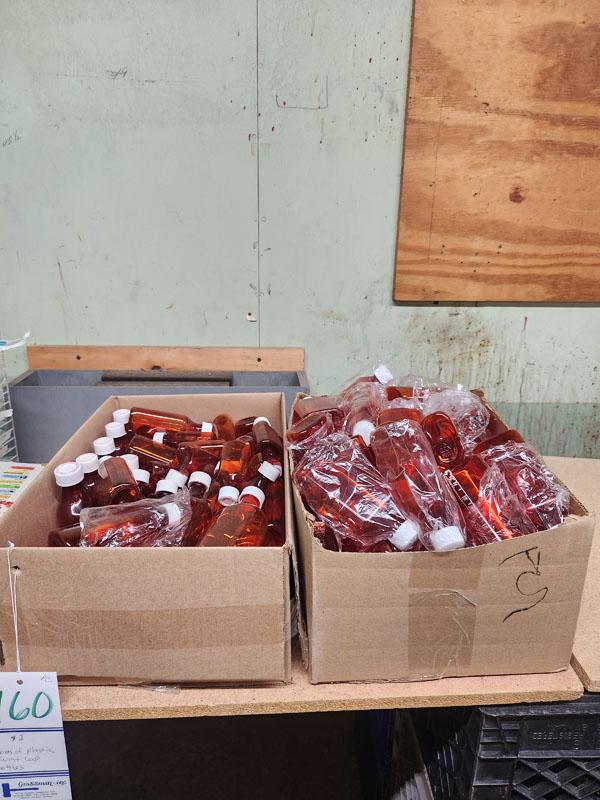 2 BOXES OF PLASTIC TWIST CAP BOTTLES