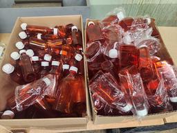 2 BOXES OF PLASTIC TWIST CAP BOTTLES
