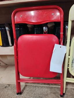 2 CHILDRENS FOLDING CHAIRS