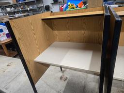 PRIVACY DESK 31" X 30" X 48"