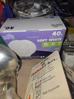 LOT OF ASSORTED PARTY LIGHT BULBS