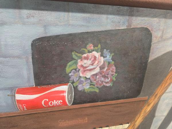 FRAMED PAULA BLACKMAN "ERIE" ON CANVAS - ARTIST SIGNED