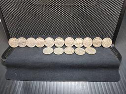 (16) U.S. BUFFALO NICKELS 1923-1929 S MINTS AND MOSTLY NO MINTS
