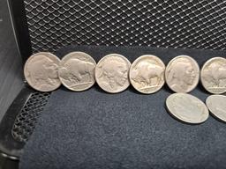 (16) U.S. BUFFALO NICKELS 1923-1929 S MINTS AND MOSTLY NO MINTS