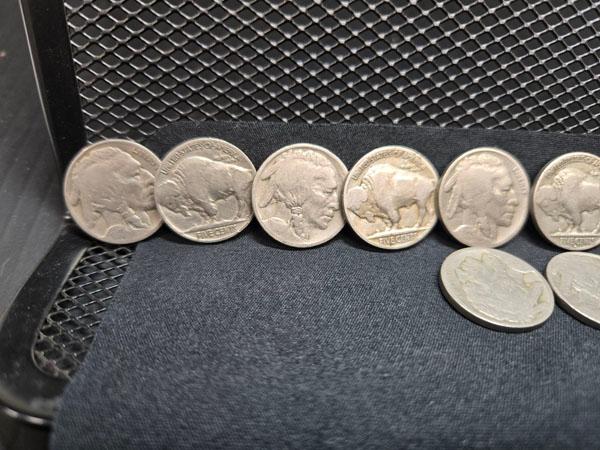 (16) U.S. BUFFALO NICKELS 1923-1929 S MINTS AND MOSTLY NO MINTS