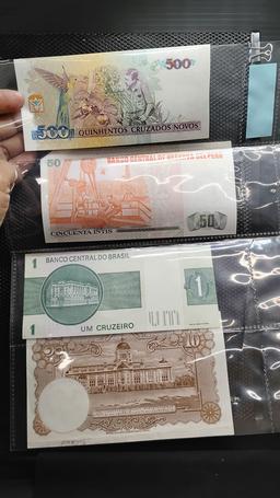 LOT OF 4 FOREIGN BILLS