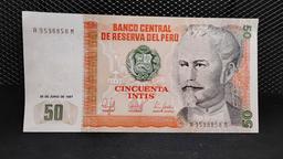LOT OF 4 FOREIGN BILLS