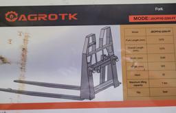 AGT 42" Wheel Loader Forks