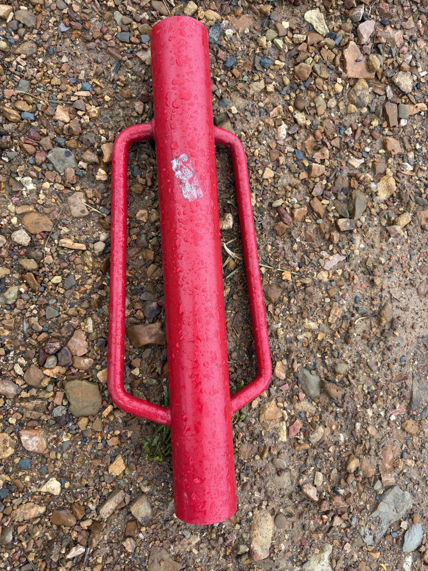 Tractor Supply Post Hole Driver - Red