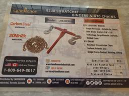 Pallet of chains & binders