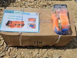 11pc 2” x 27ft Ratchet Strap