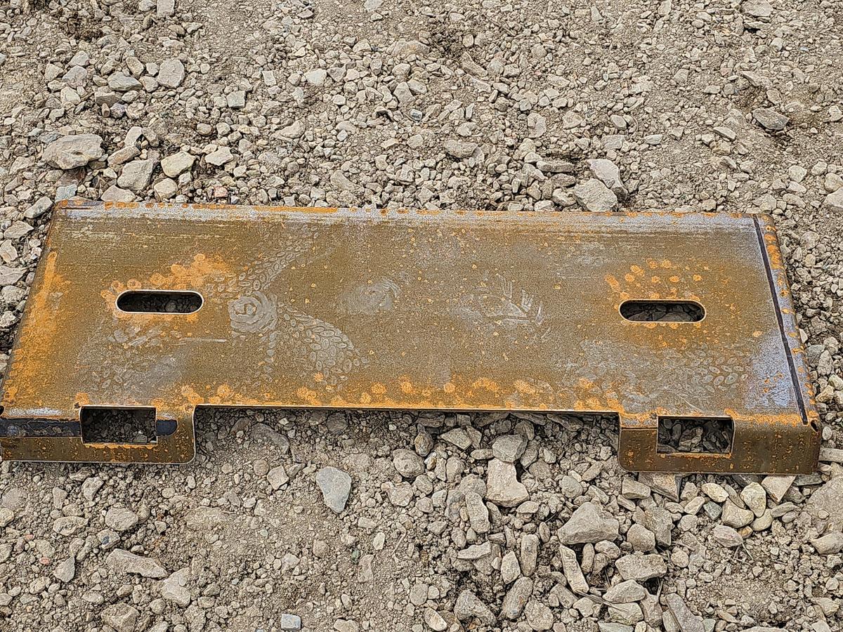 Skid Steer Quick Attach Plate