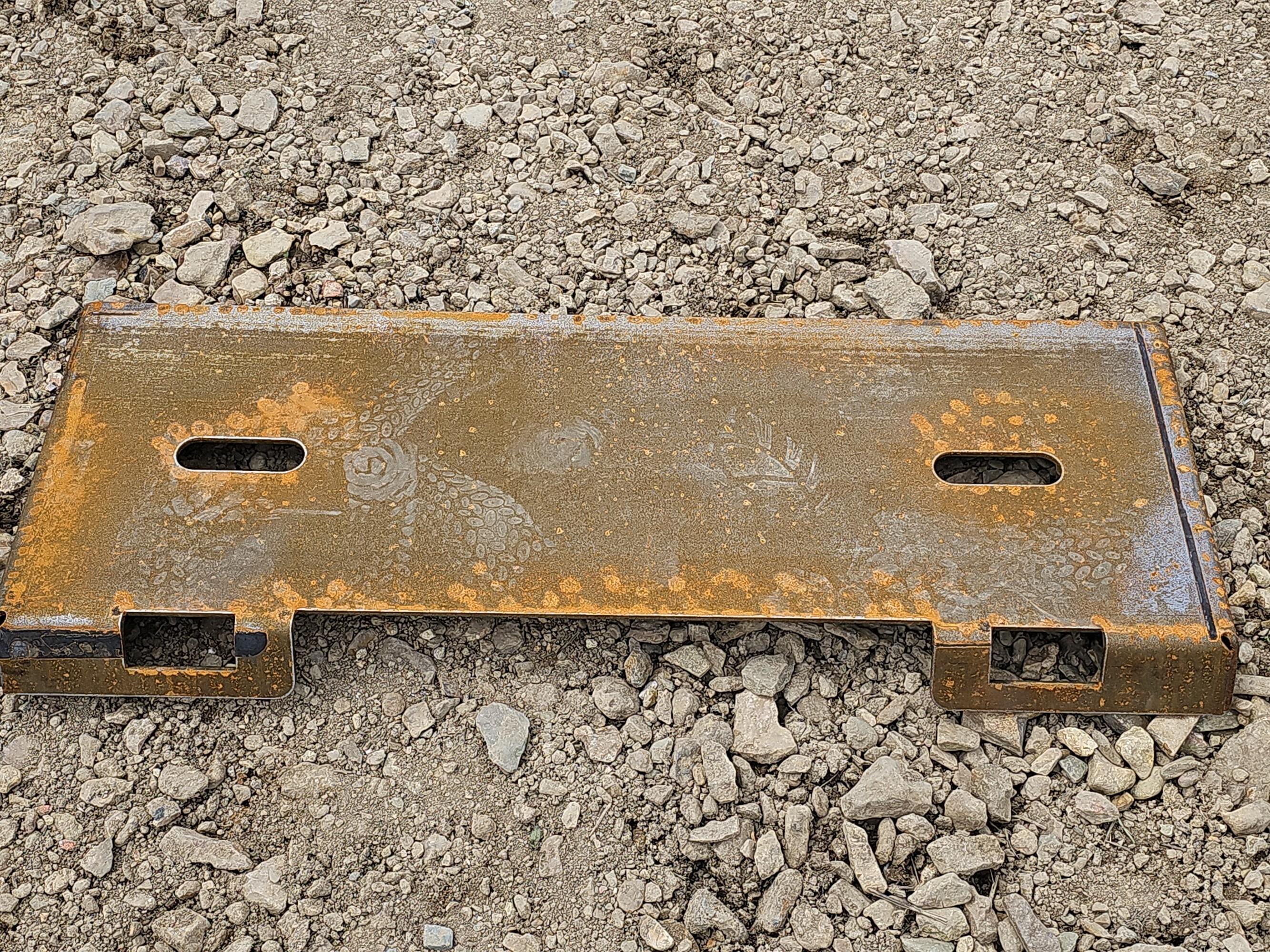 Skid Steer Quick Attach Plate