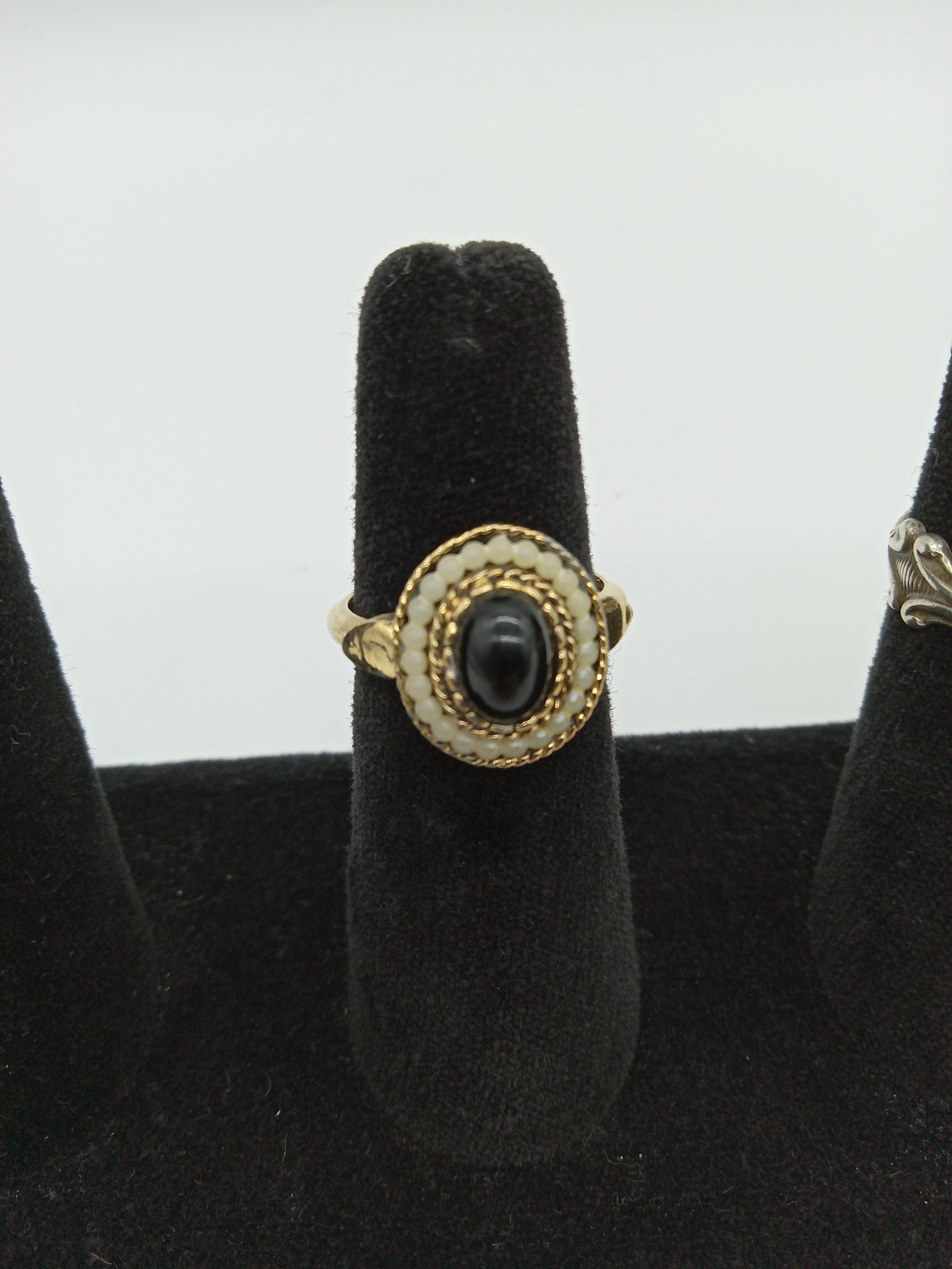 3 Vintage Avon Rings