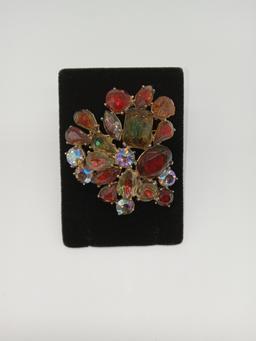 Multi Color Brooch