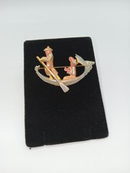 Vintage Spain Brooch