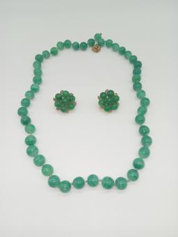 Bergere' Beads and Earring