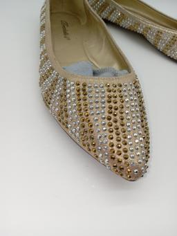 Brickeller Silver/Gold Shoes