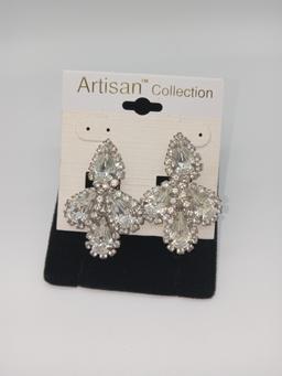 Vintage Austrian Crystal Earrings