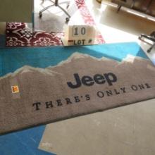 43"x90" Jeep "There's Only One Entry" Rug