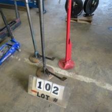 (3) Screw Jack Stands