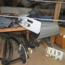 Large Lot of Body Parts, Exhaust Parts, Radiators Wheels, Air Filters, Steering Wheels, All Parts Up