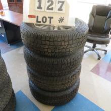 (4) 275/65 R 18 Hercules Tires on 6-Lug Ford Rims