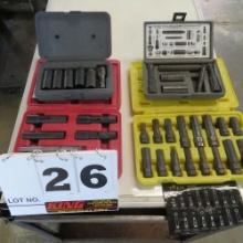 Deluxe Hubcap & Wheel Lock Removal Kit Bluepoint 6-Piece Wheel Flip Socket Set, Casey Tool Mdl. KCT1