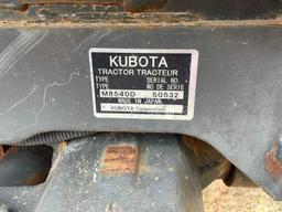 KUBOTA  M8540 W/LOADER