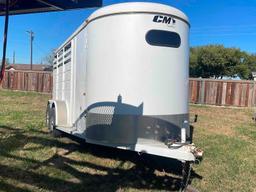 2017 CM  BUMPER PULL 3 HORSE