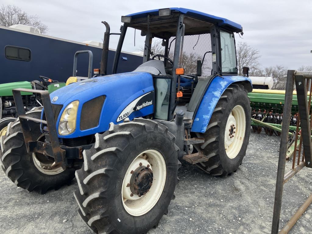 New Holland TL100A tractor runs + goes