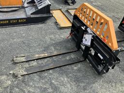 wolverine ss hydrolic pallet forks unused