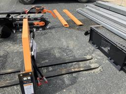 wolverine ss hydrolic pallet forks unused