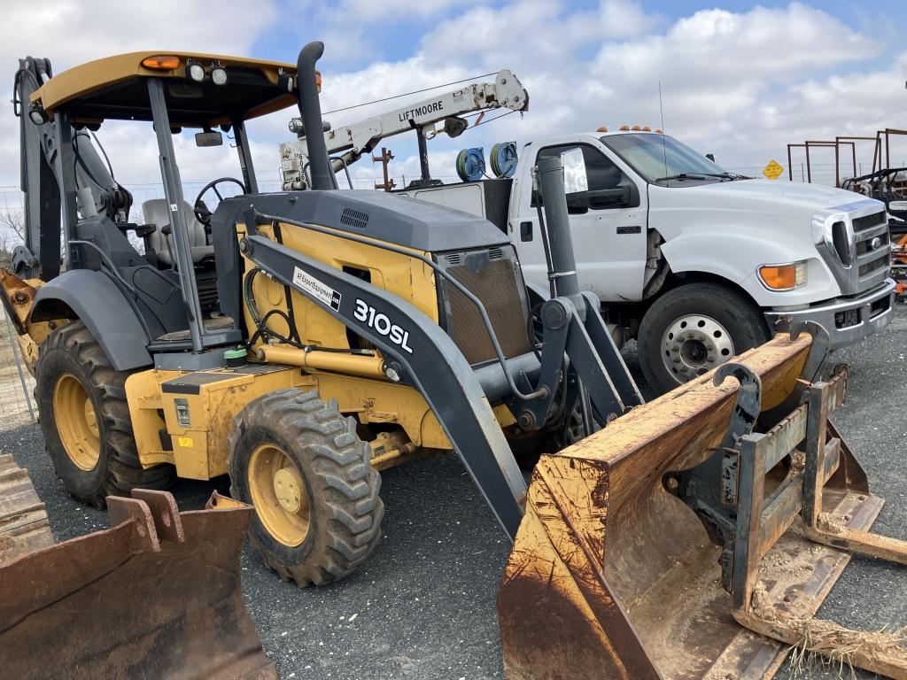 JD 310 sl backhoe 4x4 hrs 3114 nice backhoe ser# IT0310SLKFF288429