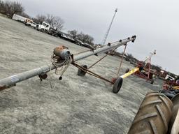 Hutchinson 6" x approx 30ft grain auger