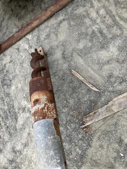 Hutchinson 6" x approx 30ft grain auger