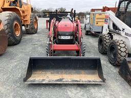 case IH L340A tractor w/ loader showing 154 hrs sn# G38RF000229  ( clean tractor )
