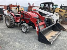 case IH L340A tractor w/ loader showing 154 hrs sn# G38RF000229  ( clean tractor )