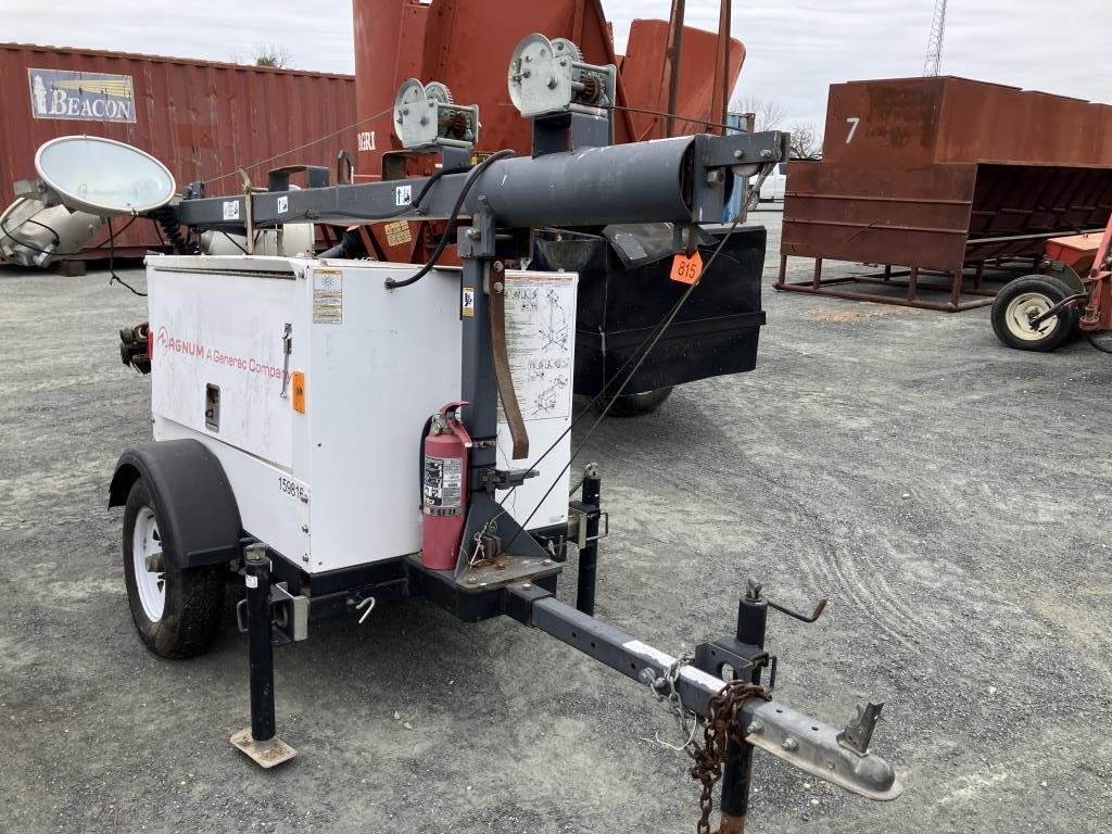 magnum light tower runs and lights work lights need cover