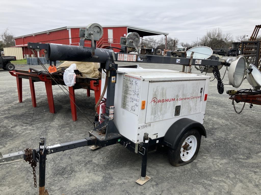magnum light tower runs and lights work lights need cover