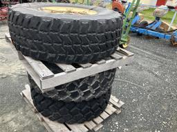 3 humvee tires