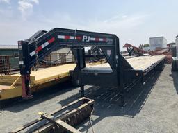 "2019 PJ 40FT FLATBED TRAILER
