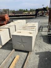 CONCRETE BLOCKS 30''X24''