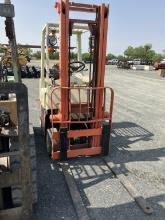 NISSAN FORKLIFT 187IN LIFT HEIGHT 2475LB CAPACITY RUNS GREAT