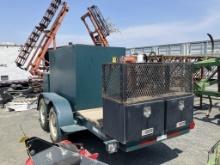 FUEL TRAILER W/300 GAL TANKS PUMP TOOL BOXES