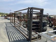 24FT ALLEY W/2 -SLIDE GATE & SIDE GATE