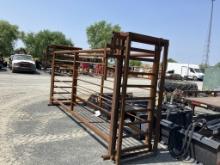 12FT ALLEY W/2 SLIDE GATES & SIDE GATE