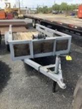 4FT 7X10 FLATBED TRAILER / HOMEMAIDE NO PAPER