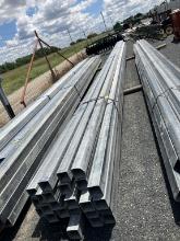4X4 SQ TUBE GALV  24PC X 34 FT